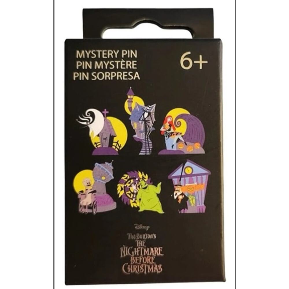 Loungefly Nightmare Before Christmas Character Blind Box Enamel Pin | NIB